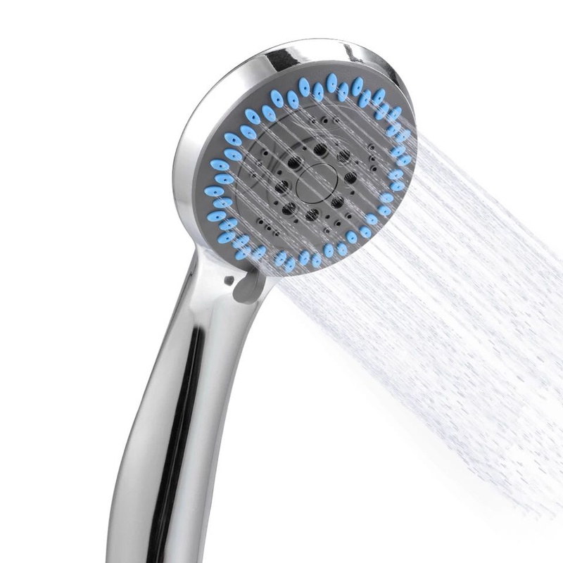 Zestaw natryskowy prysznicowy ze słuchawką 5-funkcyjną + wąż, uchwyt B-310