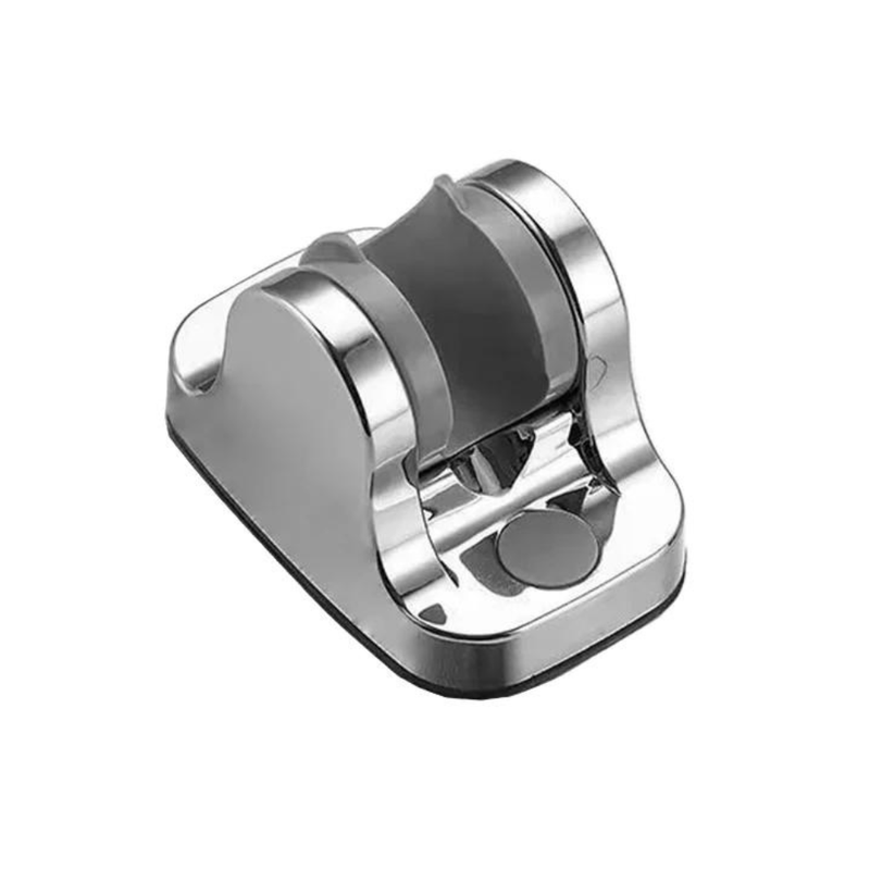 Uchwyt prysznicowy regulowany srebrny chrom