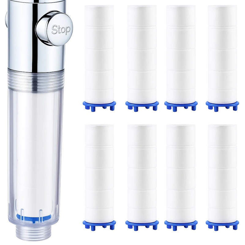 10-pak filtr prysznicowy wkład filtrujący do słuchawki prysznicowej