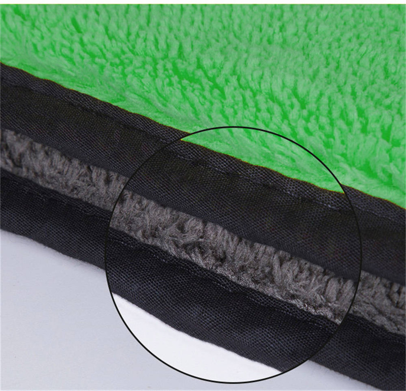 Ścierka z mikrofibry zielona do osuszania 40x30