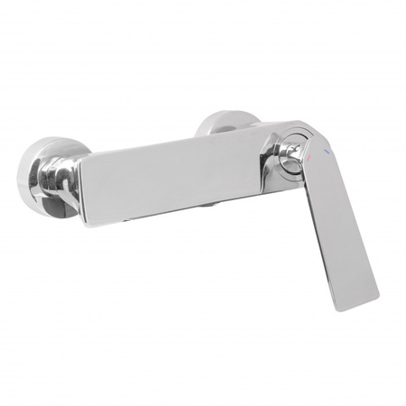 Bateria natryskowa ścienna chrom
