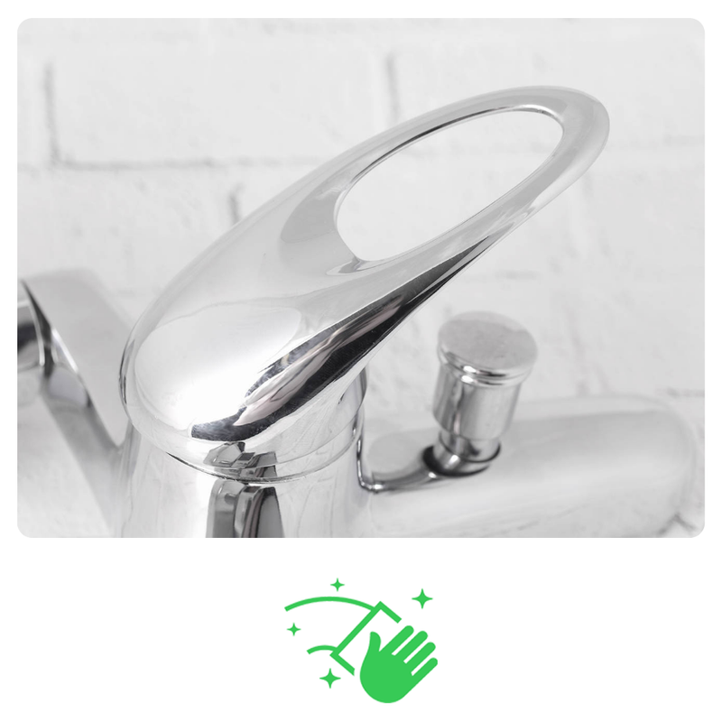 Bateria wannowa ścienna z zestawem natryskowym LUMA