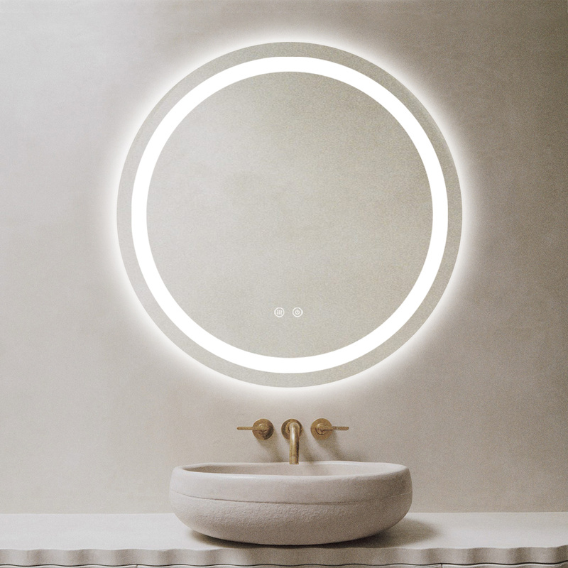 Lustro podświetlane LED 80 cm okrągłe J105