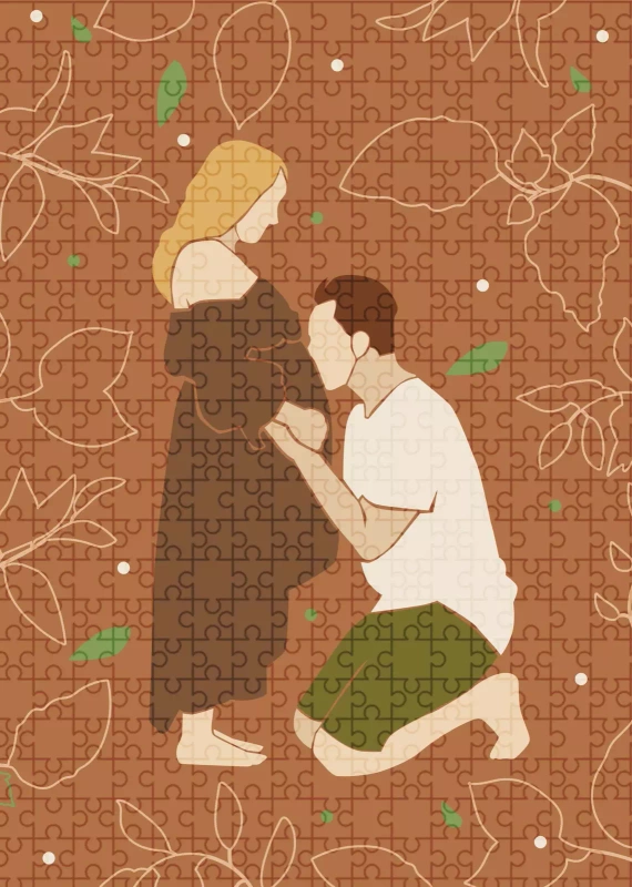 Puzzle 500el. We Are Expecting w eco woreczku