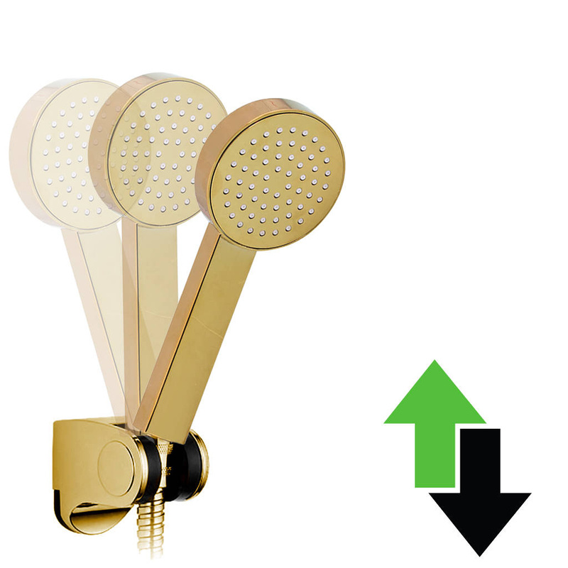 Zestaw prysznicowy GOLD złoty