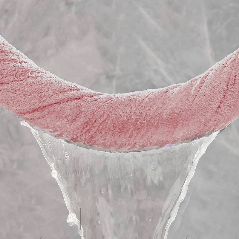 Ręcznik kąpielowy żółty w paski z mikrofibry 50x100 szybkoschnący