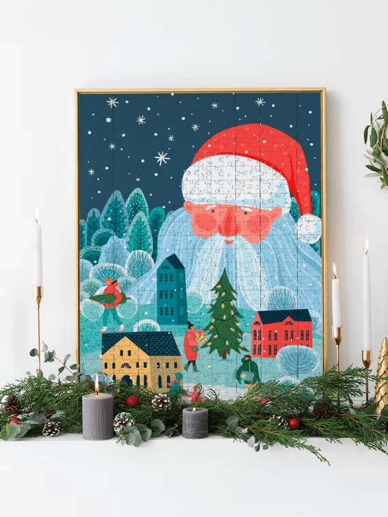 Puzzle 500 elementów Dear Santa w tubie