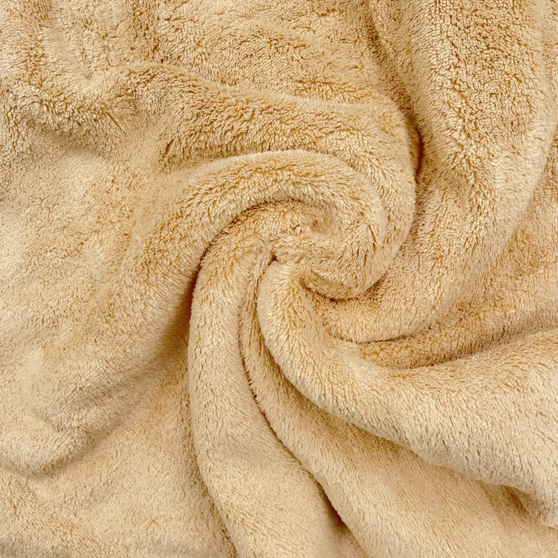 Ręcznik kąpielowy MIKRO ciepły beżowy z mikrofibry 50x100 szybkoschnący