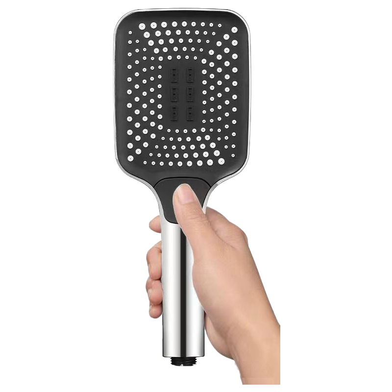 Słuchawka prysznicowa duża 3-funkcyjna MARS chrom