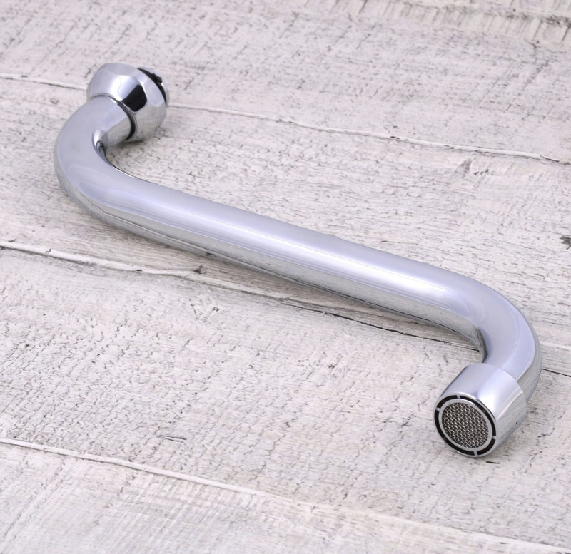 Wymienna wylewka do baterii ściennej kuchennej łazienkowej kranu zamienna obrotowa długa rurowa S 3/4" 28 cm