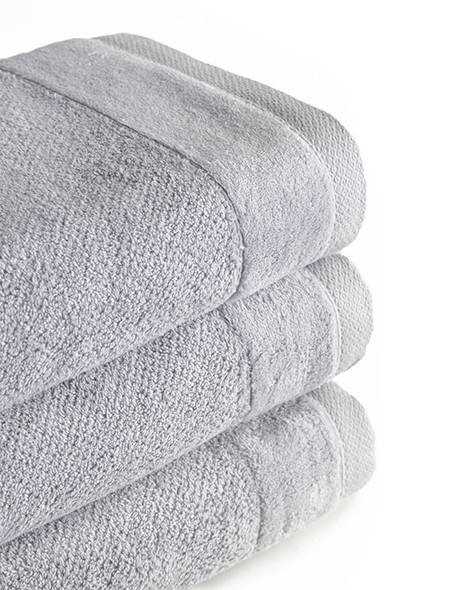 Ręcznik Vito szary 70x140 550 gsm