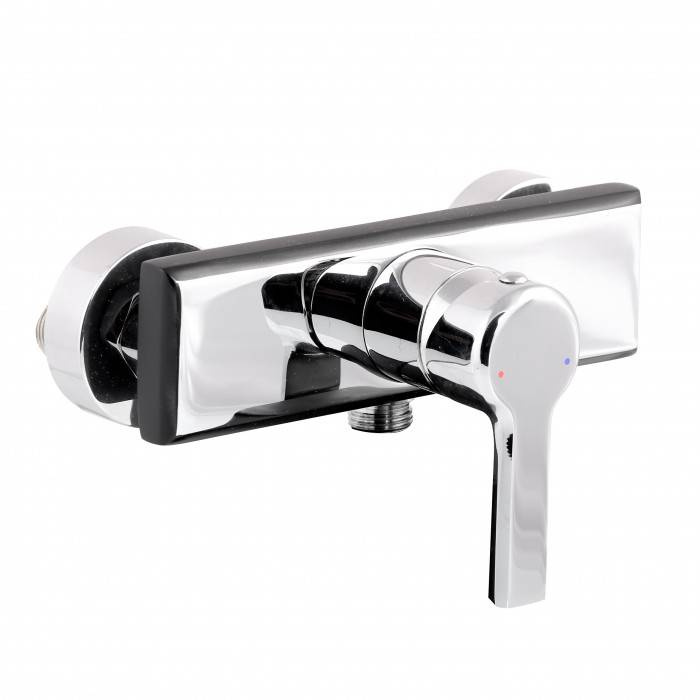 Bateria prysznicowa MILA chrom + zestaw natryskowy