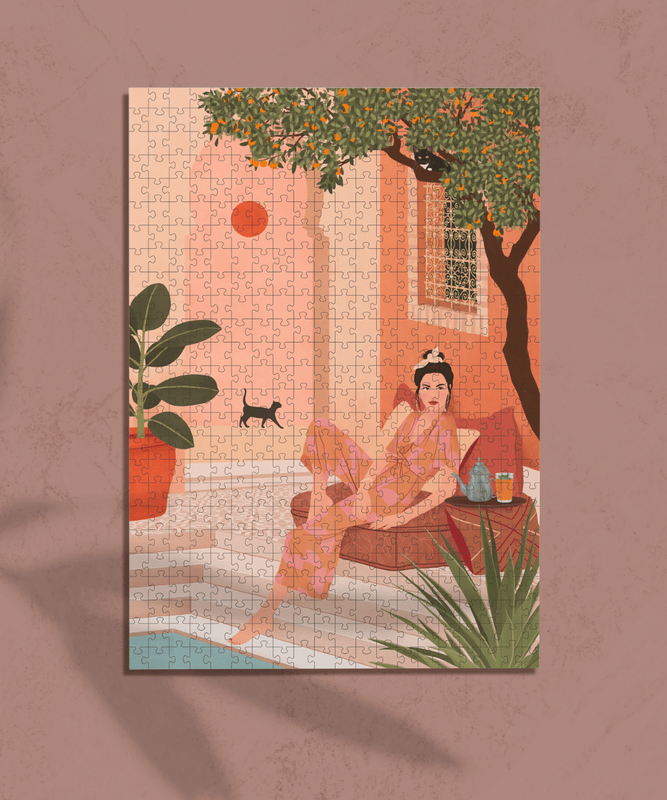 Puzzle 500el. Maroko w tubie