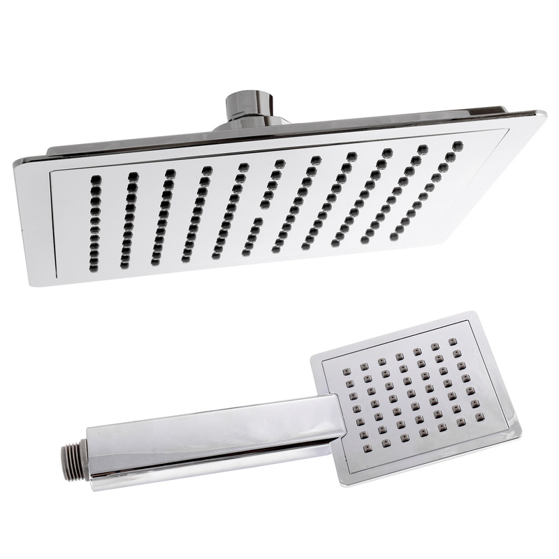 Zestaw prysznicowy deszczownica + słuchawka CARO