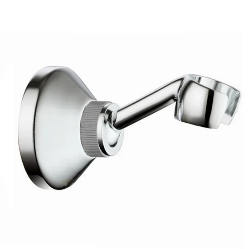 Uchwyt prysznicowy na słuchawkę natryskową ruchomy obrotowy chrom