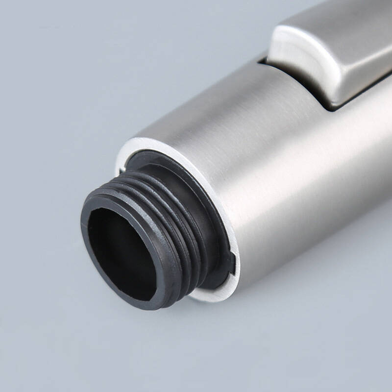 Słuchawka do baterii rączka z wyciąganą wylewką Portia INOX