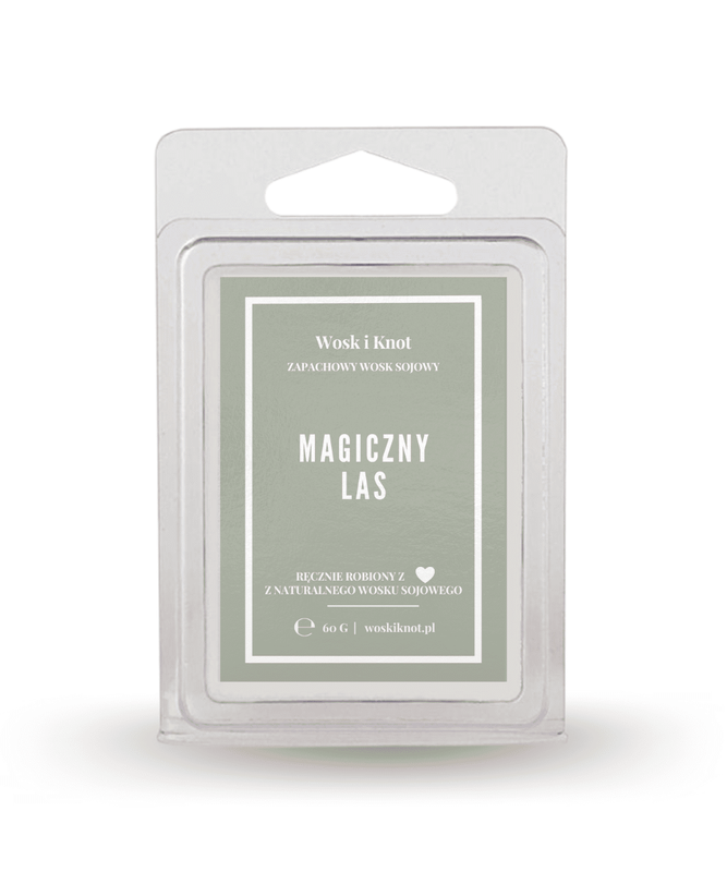 Wosk zapachowy sojowy do kominka Magiczny Las