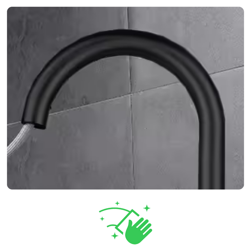 Bateria kuchenna z wyciąganą wylewką RENA BLACK