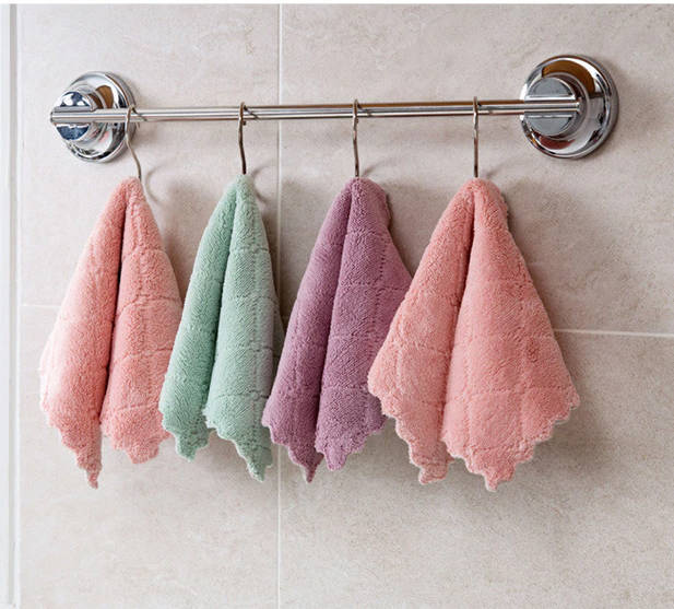 Zestaw ściereczek z mikrofibry pastelowy 4 sztuki