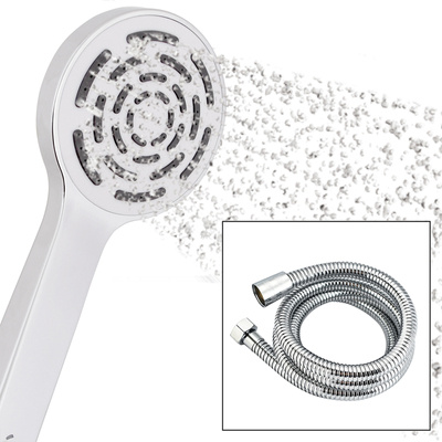 Zestaw prysznicowy słuchawka WAVE  + wąż natryskowy