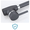 Bateria kuchenna obrotowa szara nakrapiana MUSTANG GRANIT