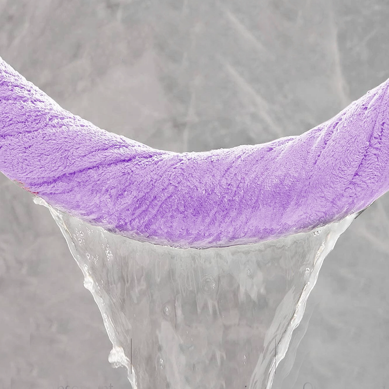 Ręcznik kąpielowy MIKRO fioletowy z mikrofibry 50x100 szybkoschnący