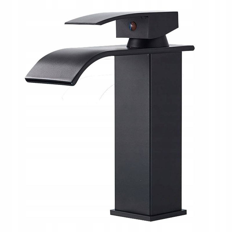 Bateria umywalkowa wodospad IDEAL czarna