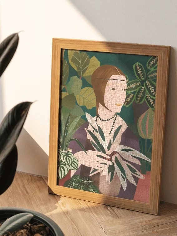 Puzzle 1000 elementów Dama z Kalateą w tubie