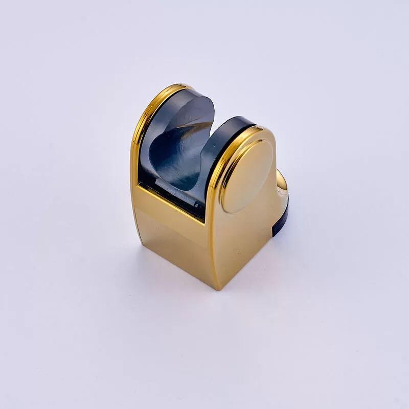 Uchwyt prysznicowy na słuchawkę ruchomy złoty GOLD