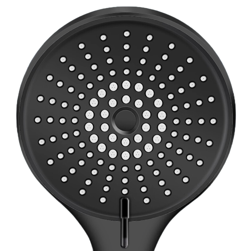 Słuchawka prysznicowa duża 3-funkcyjna SHOCK czarna