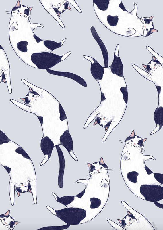 Puzzle 500el. Kici Kici w tubie