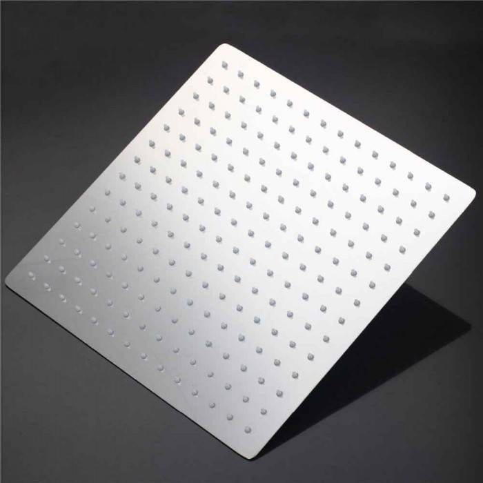 Deszczownica prysznicowa stalowa cienka 15cm