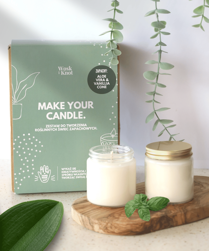 Zestaw do Robienia Świec Green