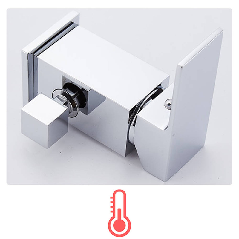 Bateria wannowa stojąca 3-otworowa szeroka wylewka KOTTO