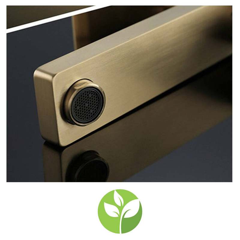 Bateria umywalkowa złota TROGIR