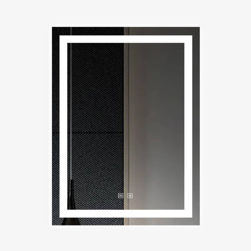 Lustro podświetlane LED 60x80 cm prostokątne J08