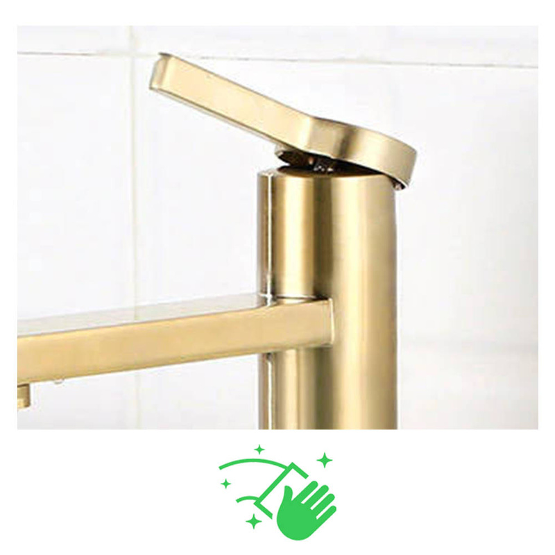 Bateria umywalkowa złota EOL