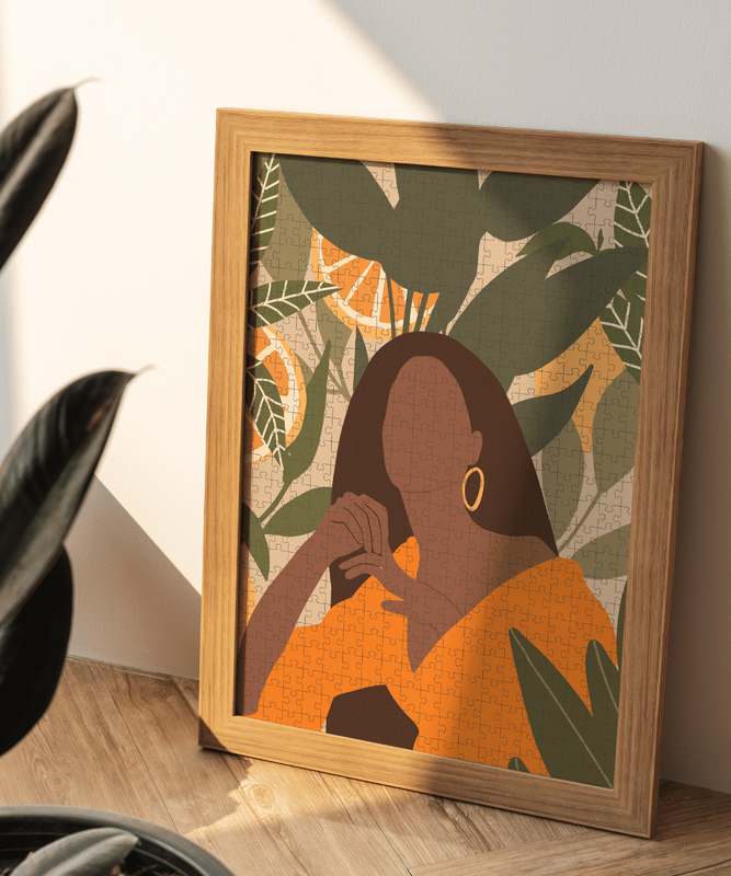 Puzzle 500el. Lady Lemon w tubie