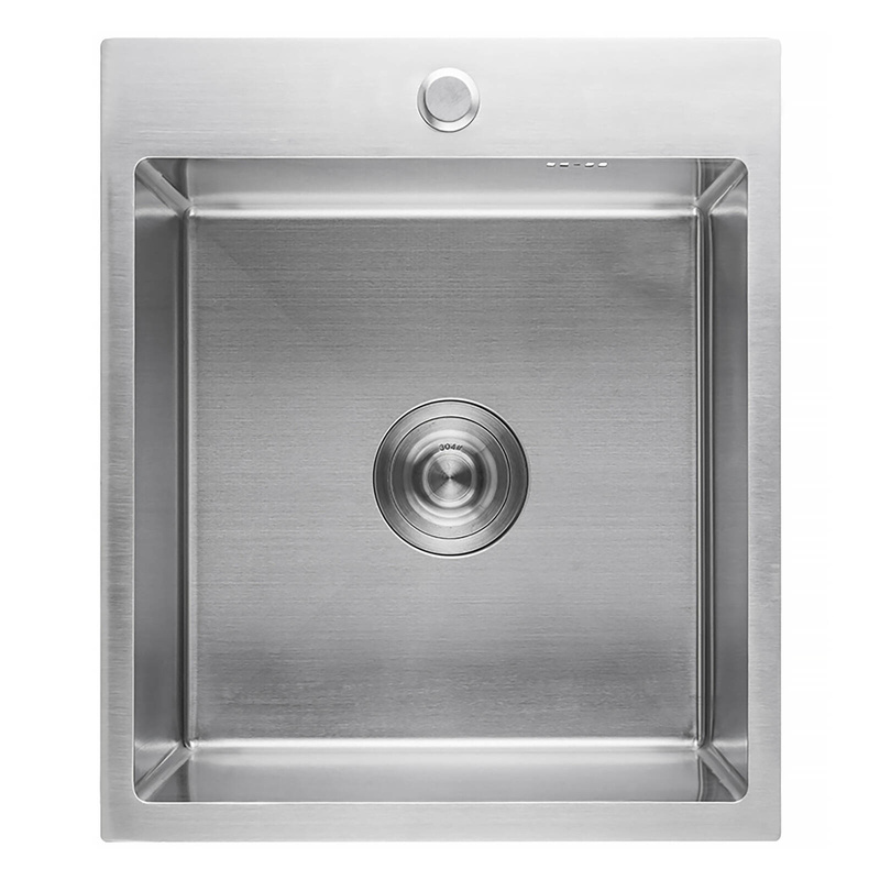 Zlewozmywak stalowy 40x50 inox + syfon GRATIS