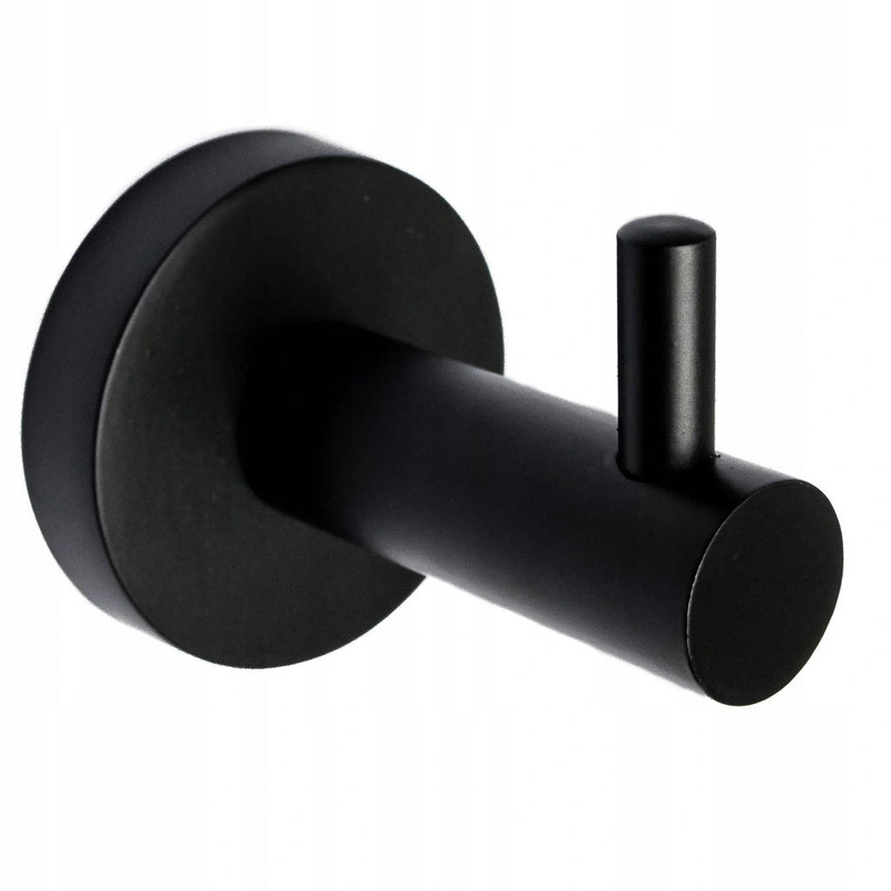 Wieszak uchwyt na ręcznik czarny FORB