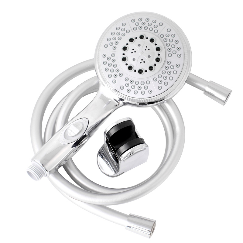 Zestaw prysznicowy wąż słuchawka start stop