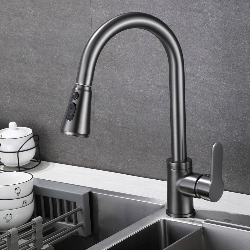 Bateria kuchenna GRAFIT z wyciąganą wylewką 3F