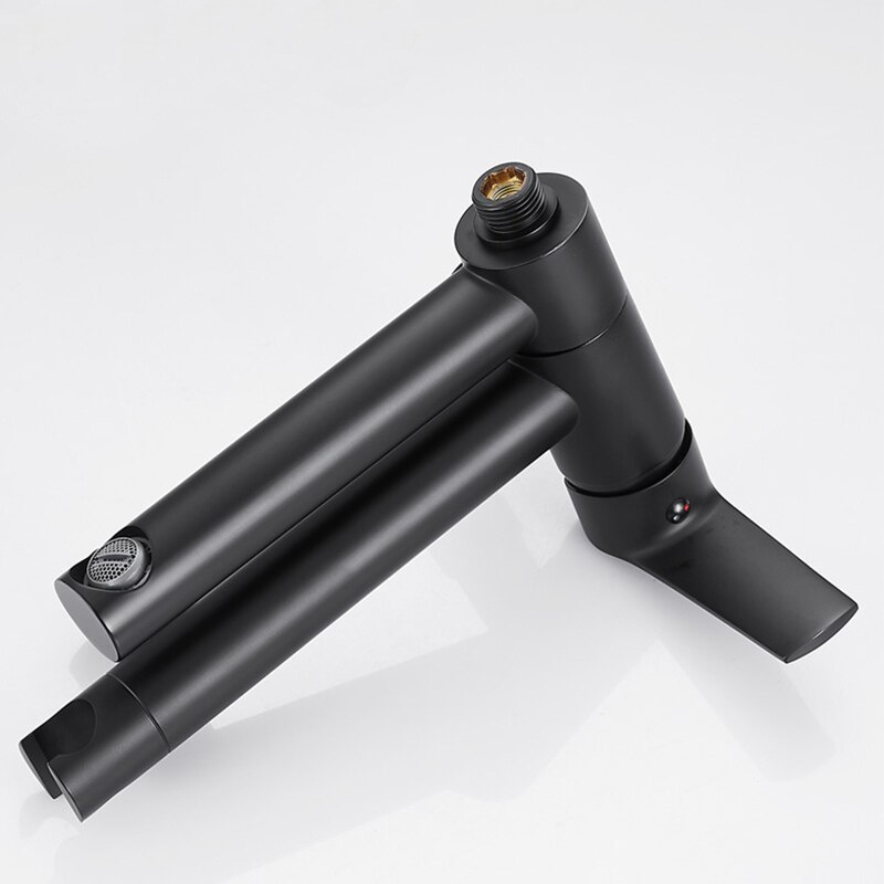 Bateria wannowa prysznicowa obrotowa HUGO BLACK