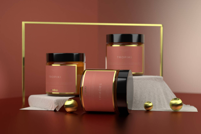 Świeca sojowa zapachowa EMHO TROPIKI 100 ml