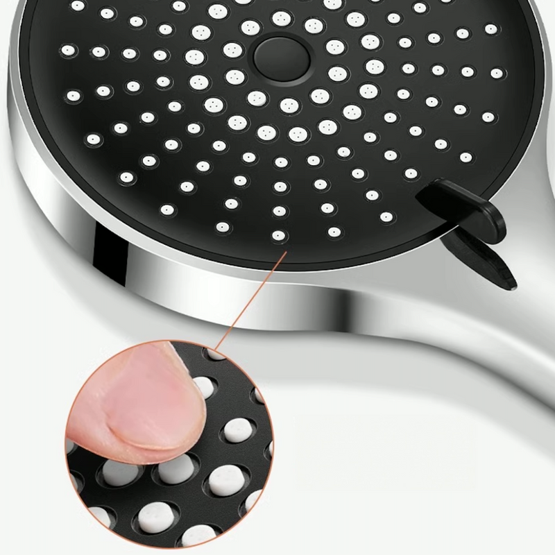 Słuchawka prysznicowa duża 3-funkcyjna SHOCK chrom