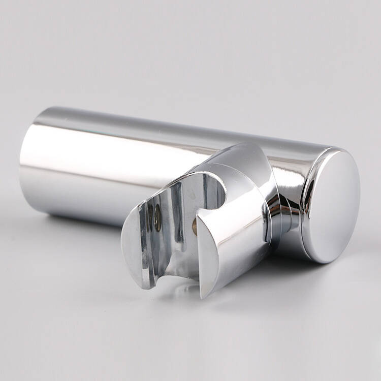 Uchwyt prysznicowy na słuchawkę natryskową ruchomy obrotowy chrom