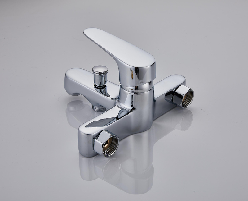 Bateria wannowa ścienna FOCUS chrom