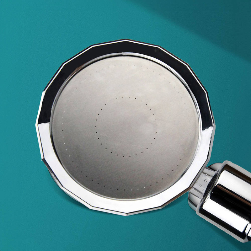 Słuchawka prysznicowa TURBO EKO z turbiną wentylatorem CRYSTAL