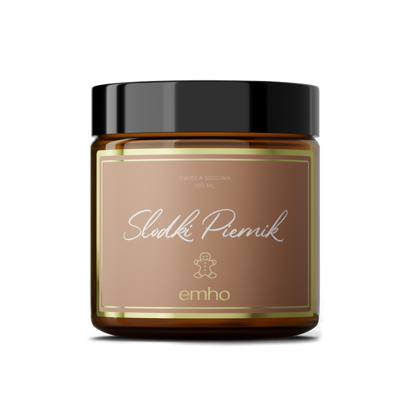 Świeca sojowa zapachowa EMHO SŁODKI PIERNIK 100 ml