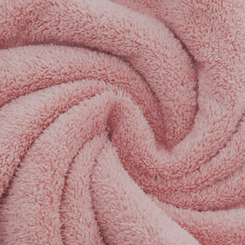 Ręcznik kąpielowy MIKRO brudny różowy z mikrofibry 50x100 szybkoschnący